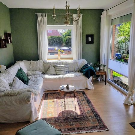 Ferienwohnung Haus Papenburg Garten Parkplatz Nordsee Экстерьер фото