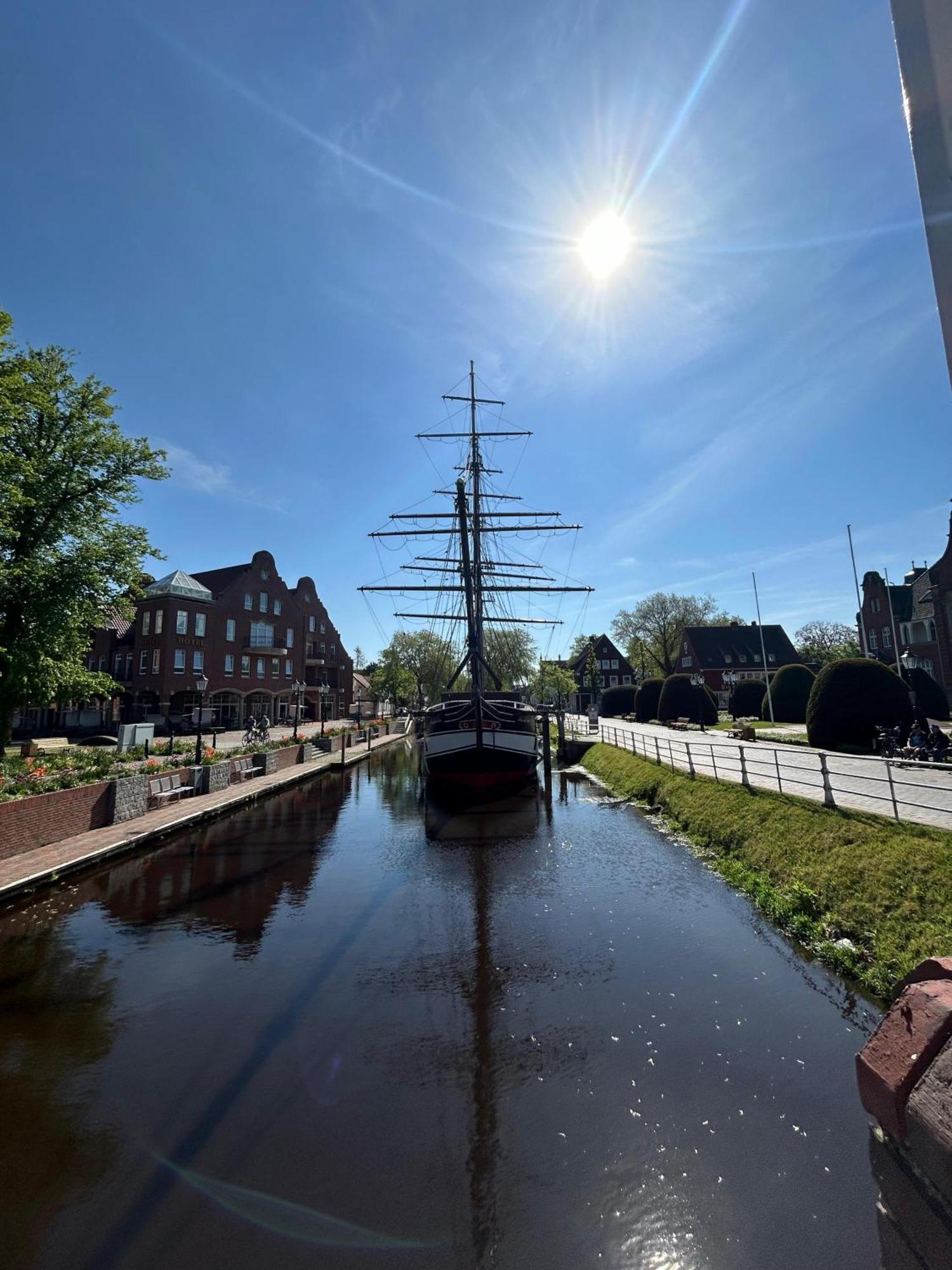 Ferienwohnung Haus Papenburg Garten Parkplatz Nordsee Экстерьер фото