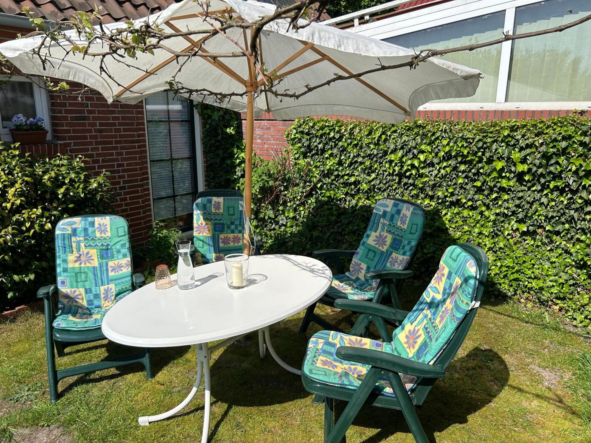 Ferienwohnung Haus Papenburg Garten Parkplatz Nordsee Экстерьер фото